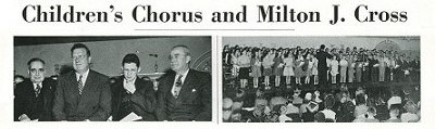 Milton Cross Visit: Oct 26, 1944